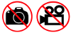 THE USE OF CAMERAS OR VIDEO EQUIPMENT IS PROHIBITED